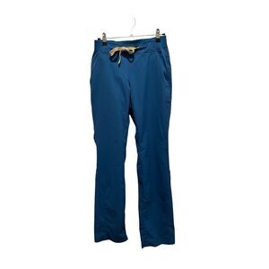 MEDELITA scrub pants with drawstring, blue, women’s size XS